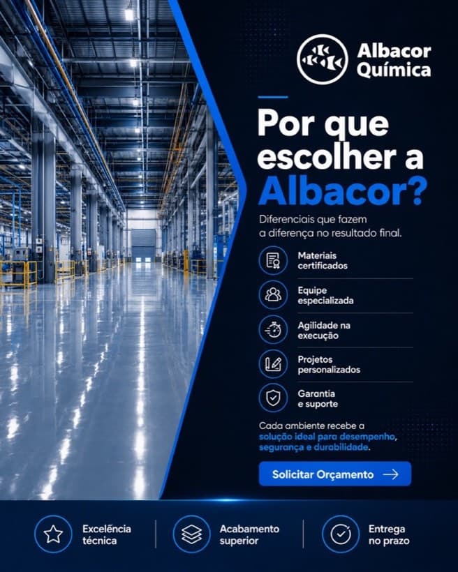 Post Albacor Química no Instagram